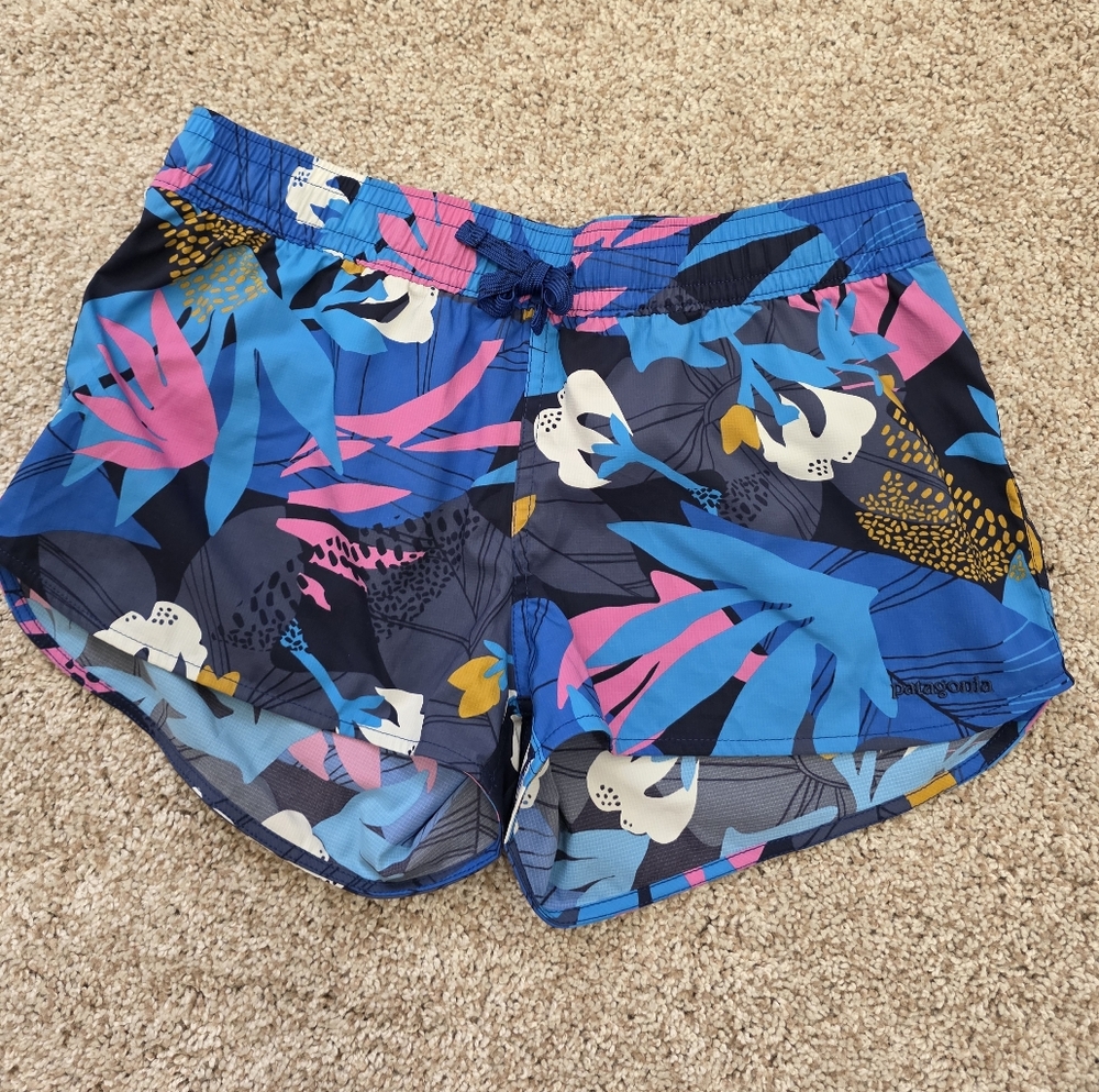 Patagonia Stretch Planing Micro Short Tropical Print Size Small